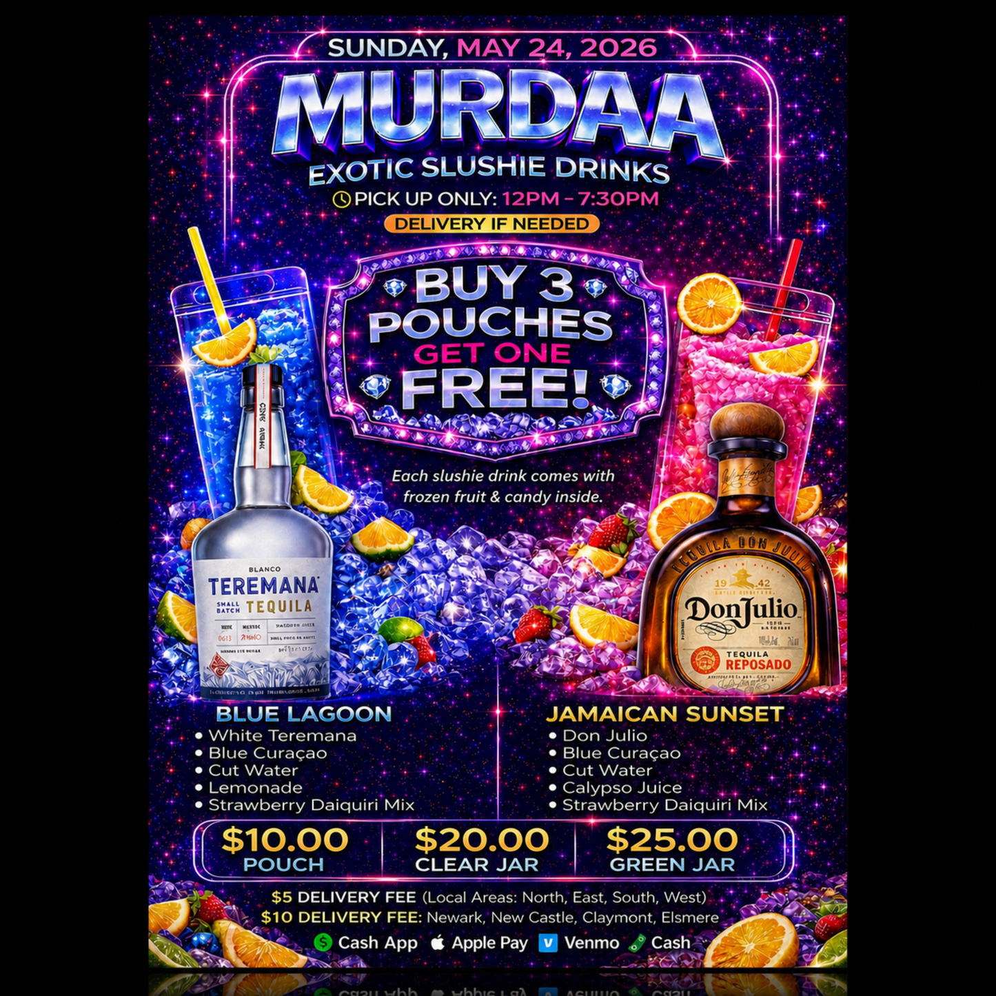 Flyer, Menu & PriceList Design & Prints