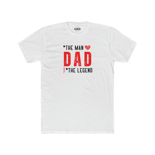 The Man, The Myth, The Legend, Dad Crew Tee