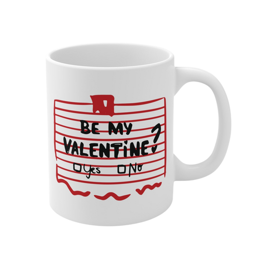 Be My Valentine Yes Or No Mug